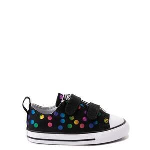 Converse Chuck Taylor All Star 2V Lo Confetti Dots Sneaker Baby / Toddler Sz 4
